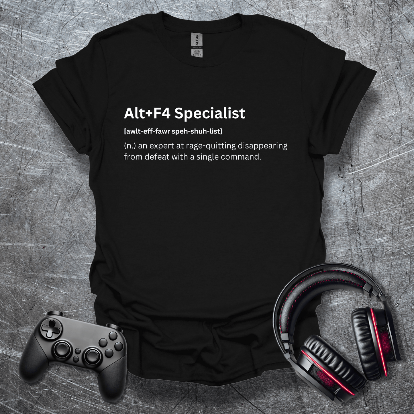 Alt+F4 Specialist T-Shirt