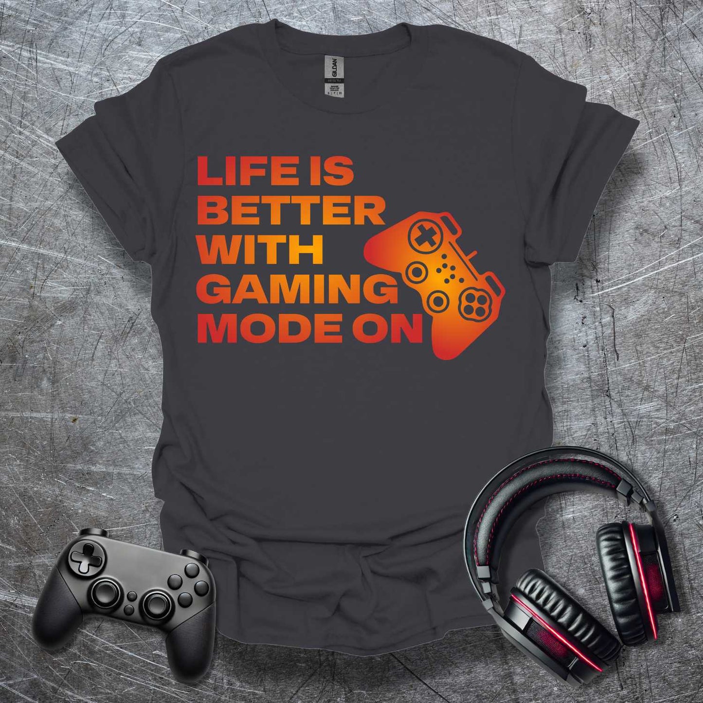 Life with Gaming Mode T-Shirt