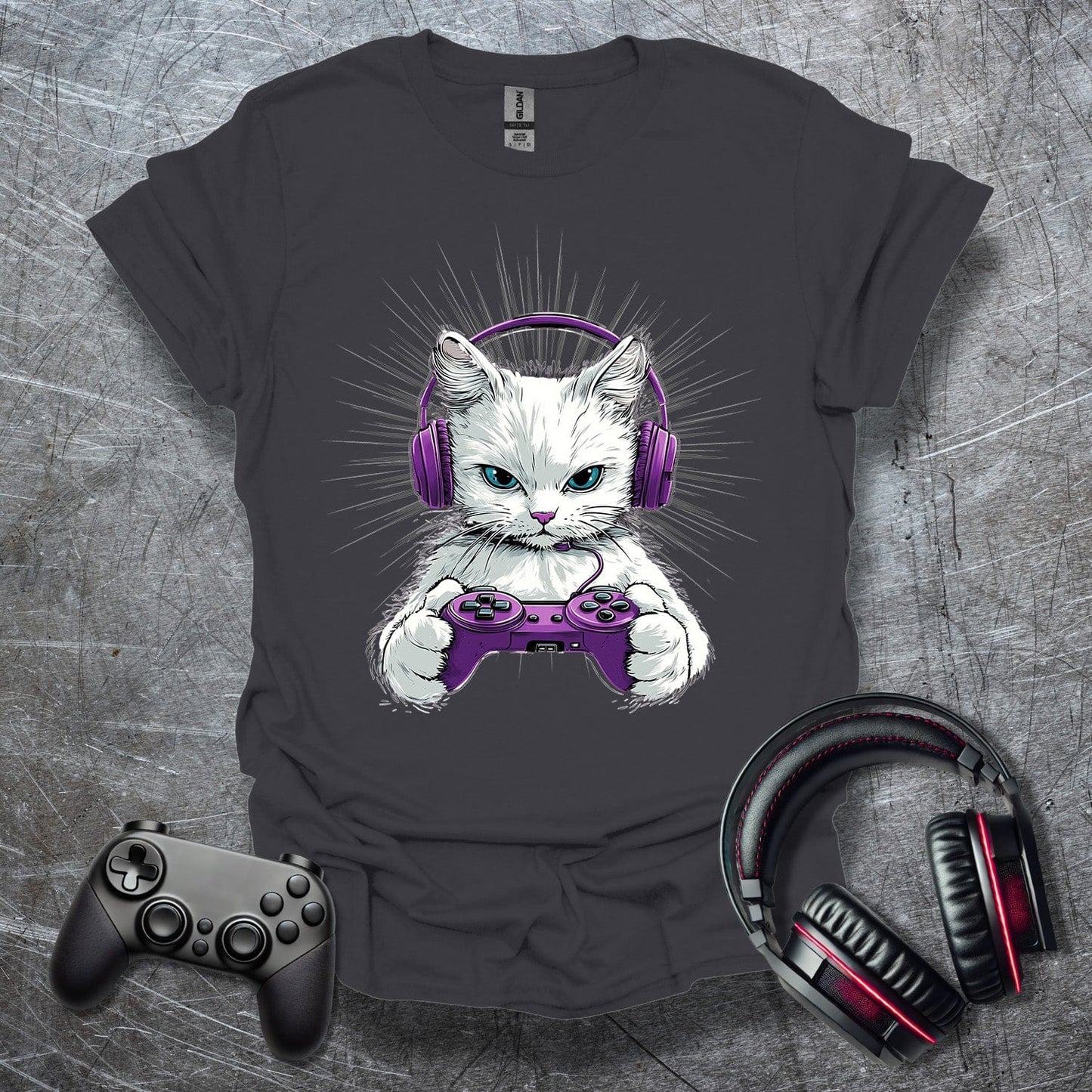 Gaming Cat T-Shirt