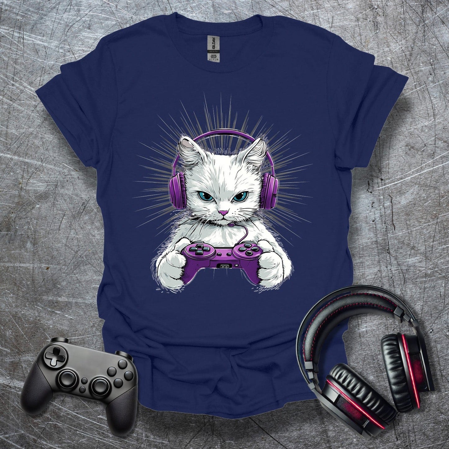 Gaming Cat T-Shirt