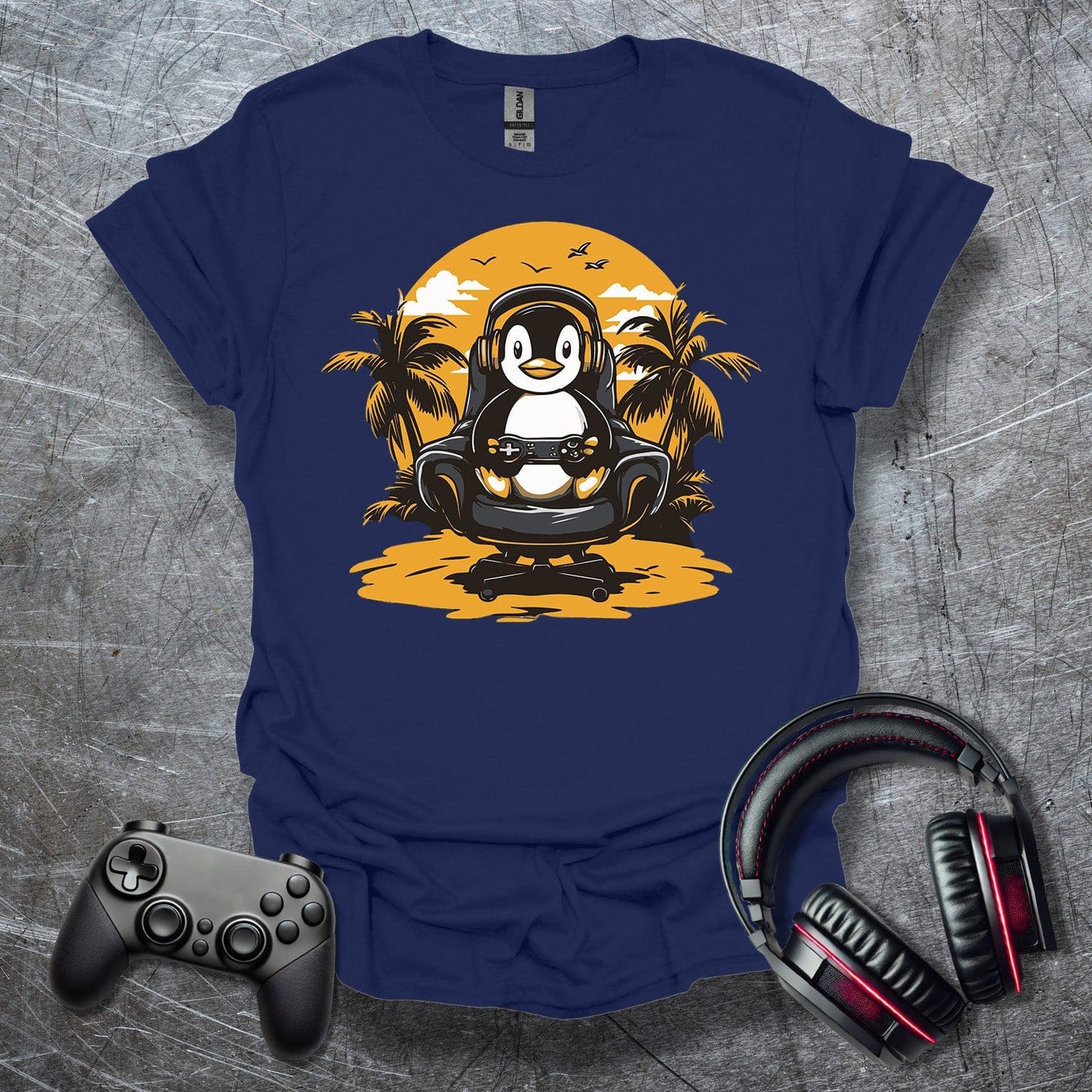 Gaming Pinguin T-Shirt