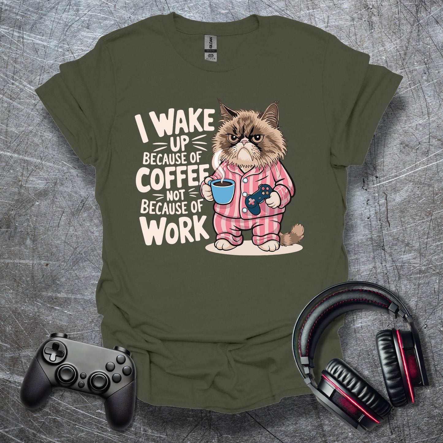 Coffee Cat T-Shirt