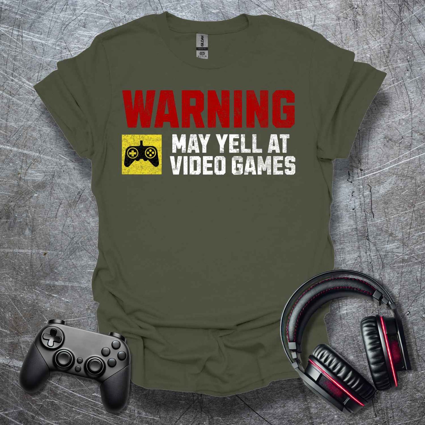 Warning May Yell T-Shirt