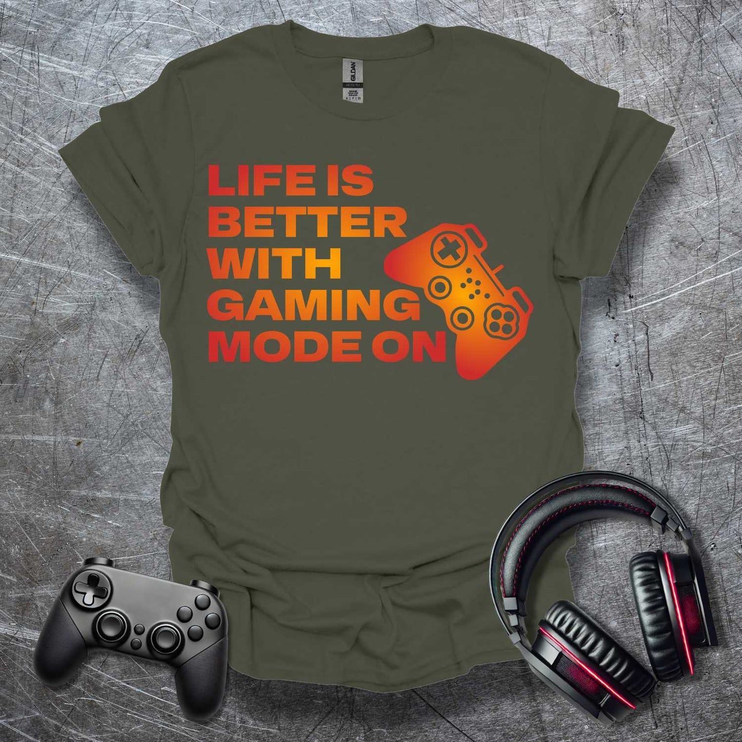 Life with Gaming Mode T-Shirt