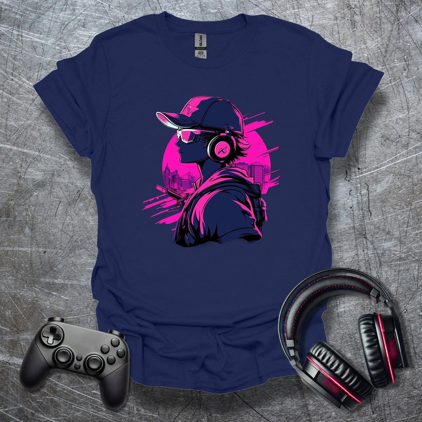 Headphones Girl T-Shirt