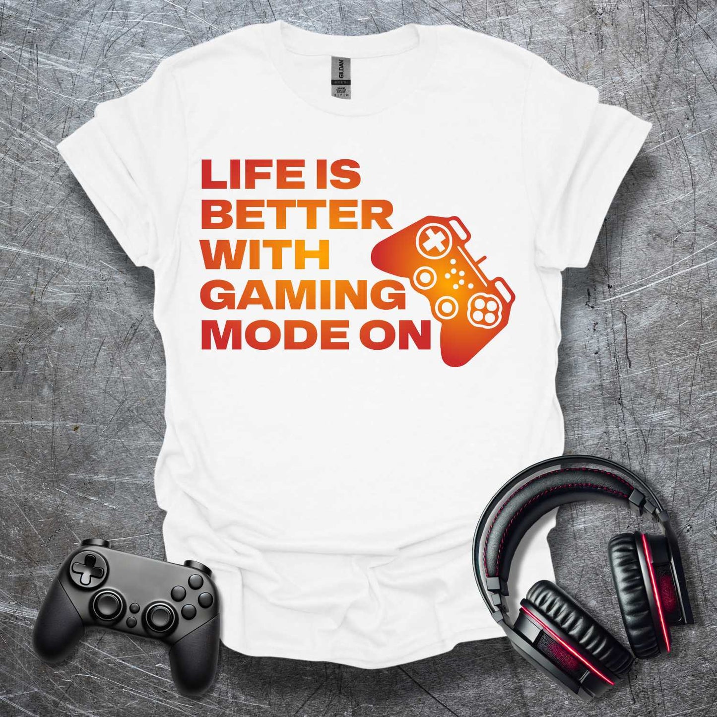 Life with Gaming Mode T-Shirt